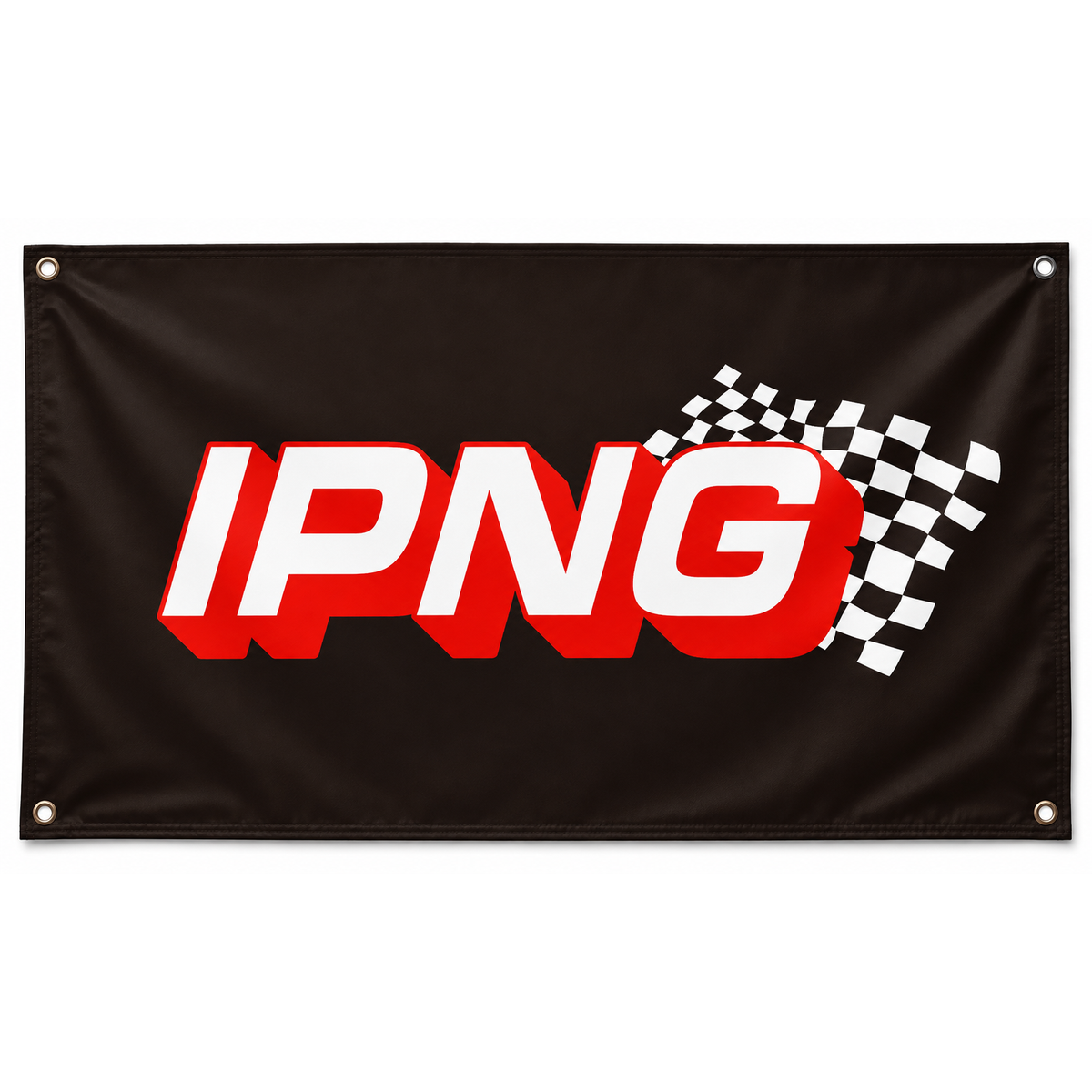 IPNG Automotive motorsport banner 150cm x 90cm