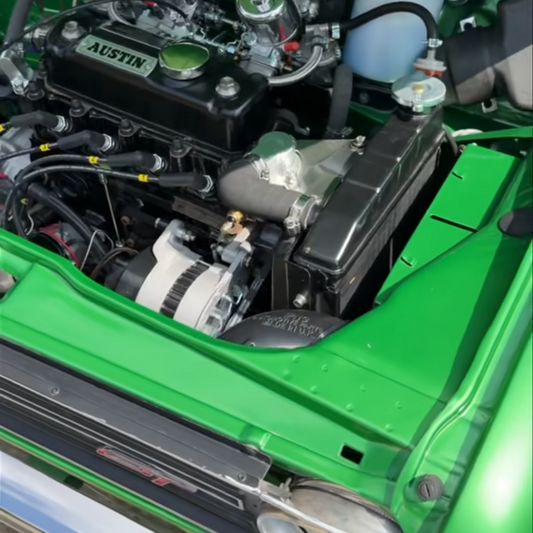 Classic Mini Clubman 1275GT LH fresh air scoop – alternate view 2