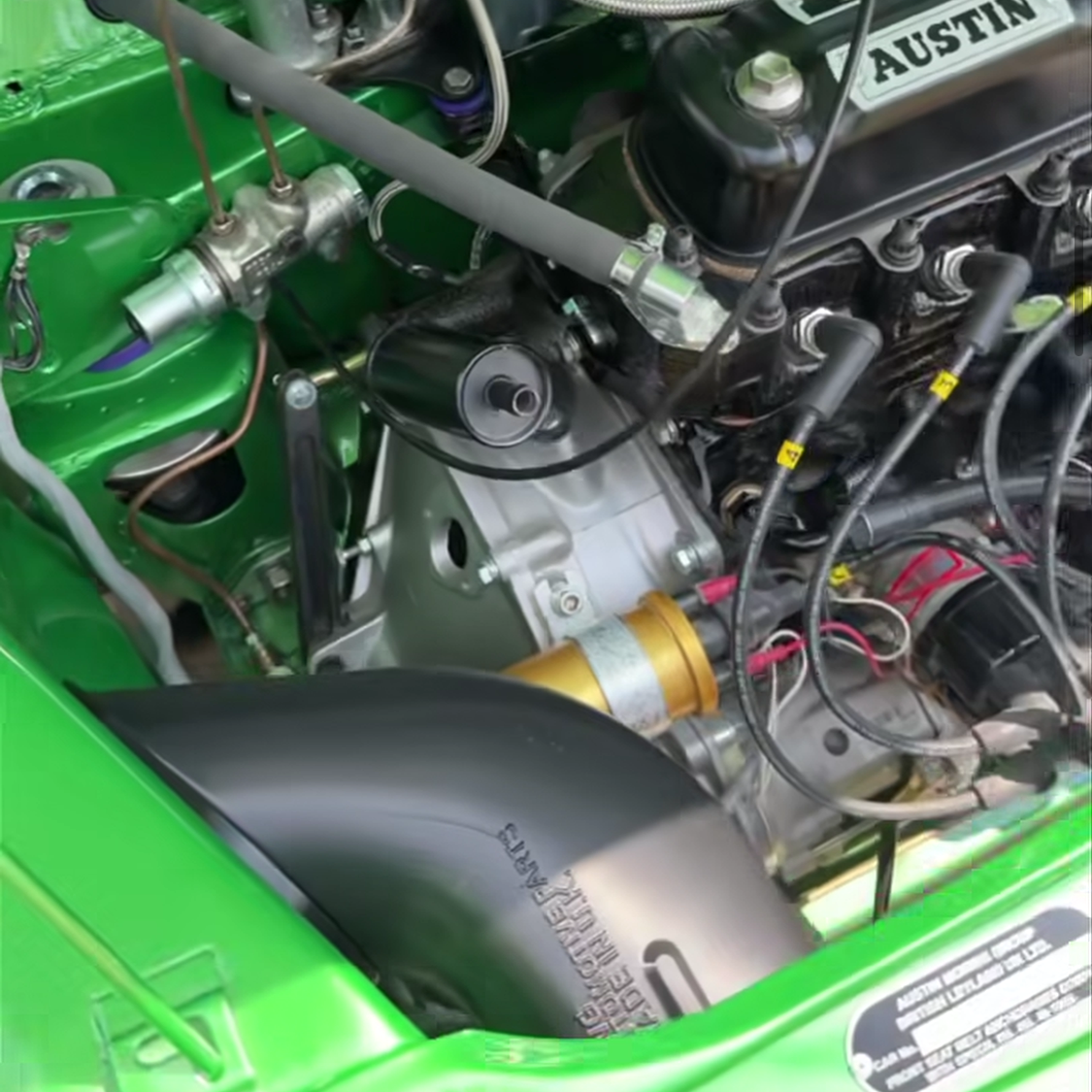 Classic Mini Clubman 1275GT RH fresh air scoop – alternate view 2