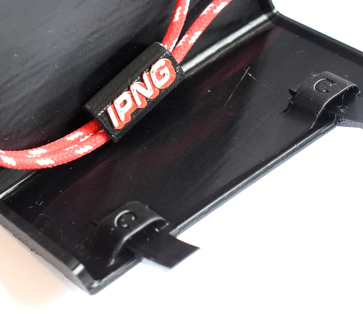 VW Lupo GTI tow eye covers with straps – alternate view 5