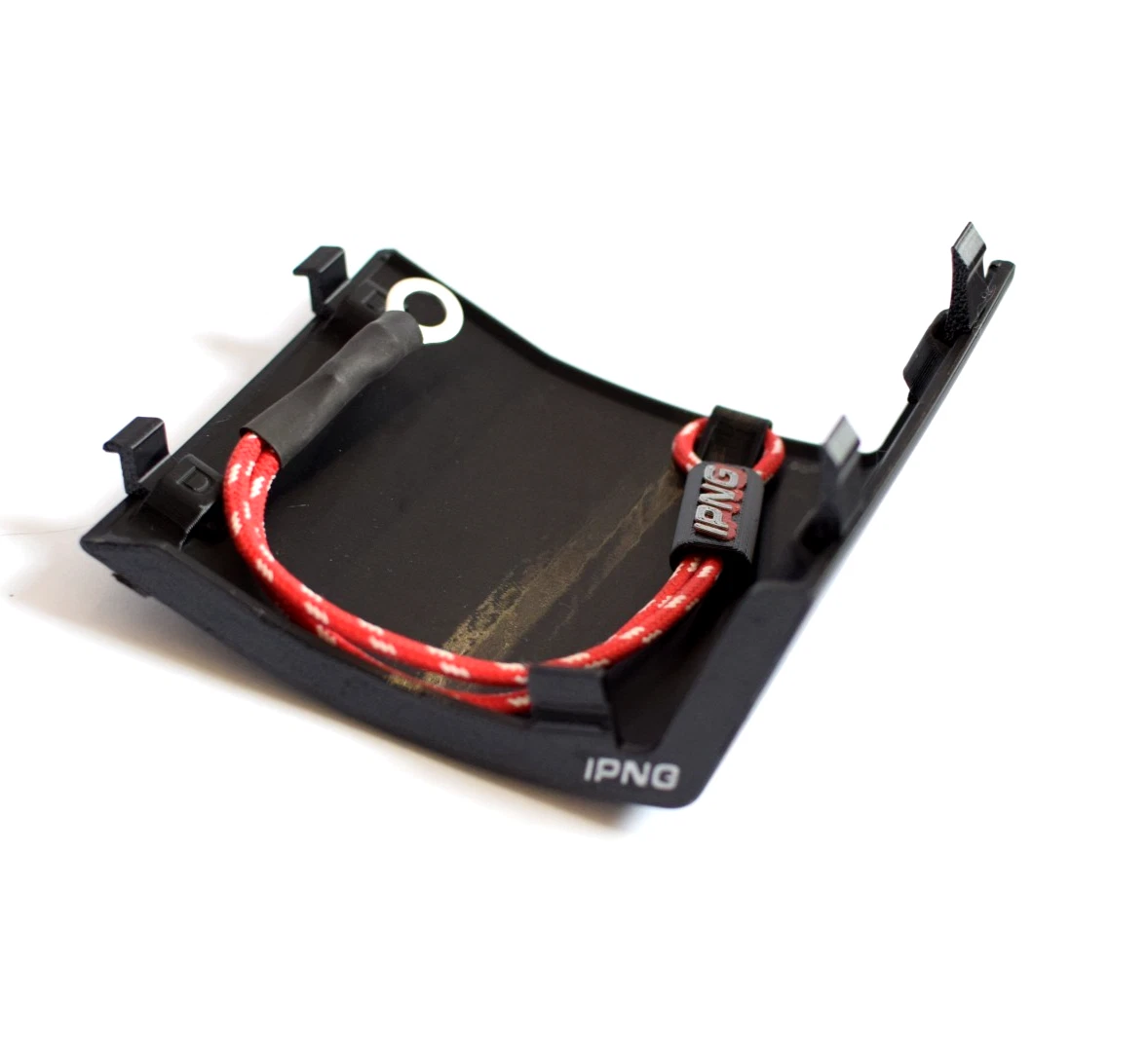 VW Lupo GTI tow eye covers with straps – alternate view 3