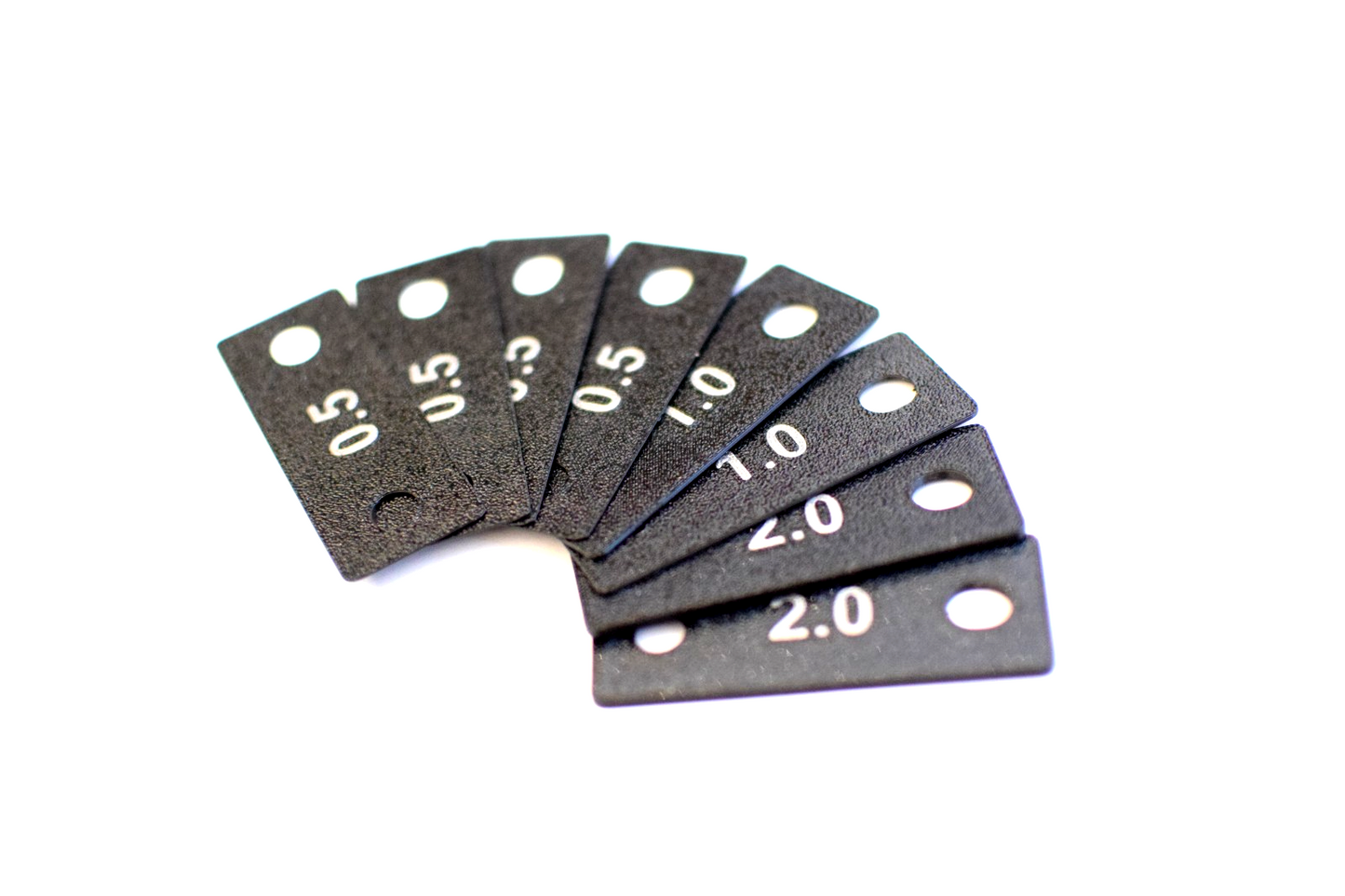 Classic Mini door alignment shim kit 0.5/1/2mm