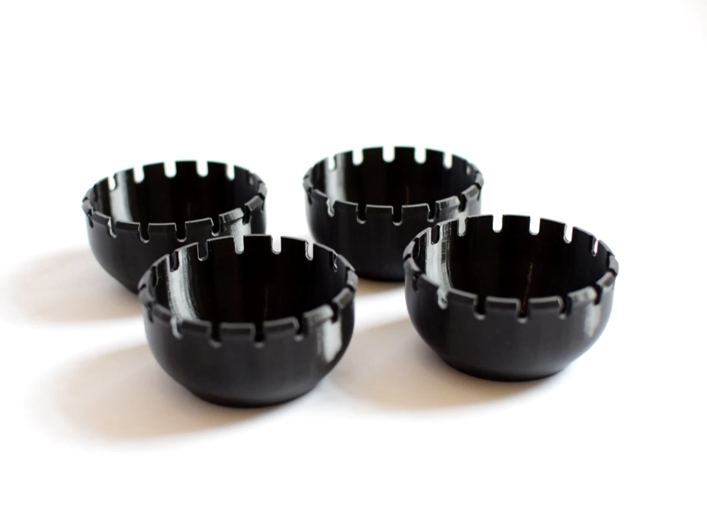 Classic Mini 10" steel wheel centre cap blanks x4 – alternate view 4