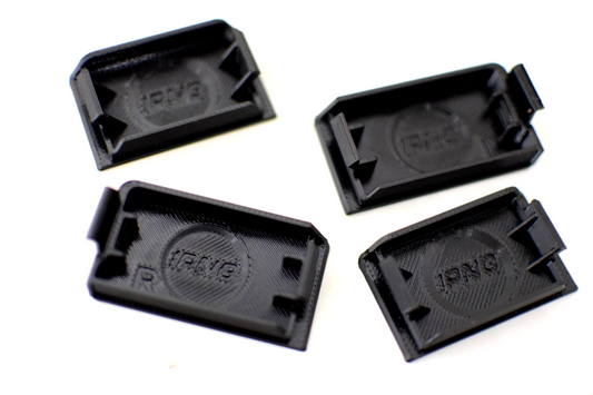 VW Polo Mk2F 86C rear bumper bolt covers x4 – alternate view 2