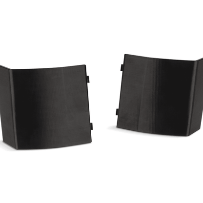 VW Lupo GTI tow eye covers with straps – pair