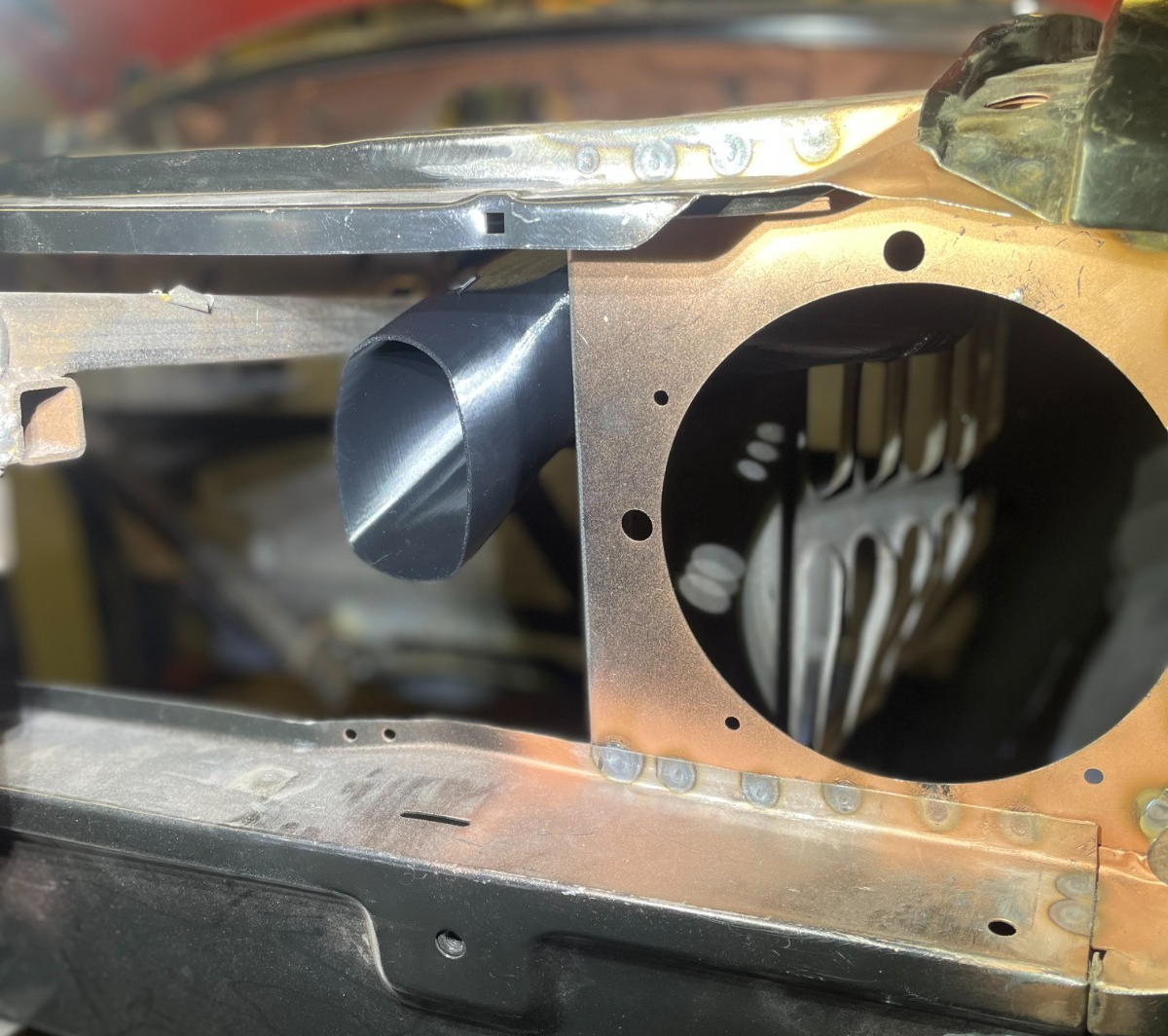 Classic Mini Clubman 1275GT LH fresh air scoop – alternate view 8