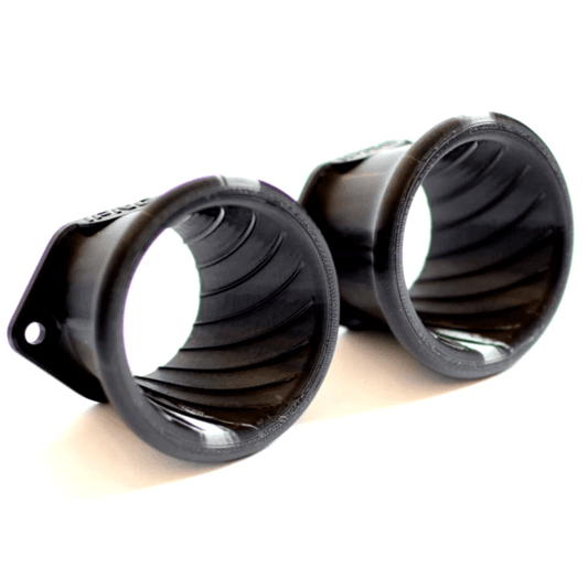 Weber DCOE40 / Dellorto 40 2" Vortex velocity stacks – alternate view 2