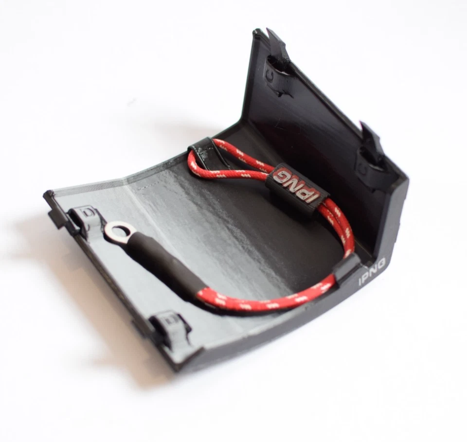 VW Lupo GTI right tow eye cover with strap – alternate view 4