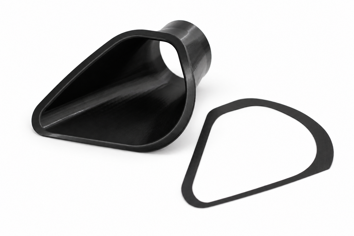 Honda Civic Type R EP3 facelift left headlamp air intake scoop – photo 3
