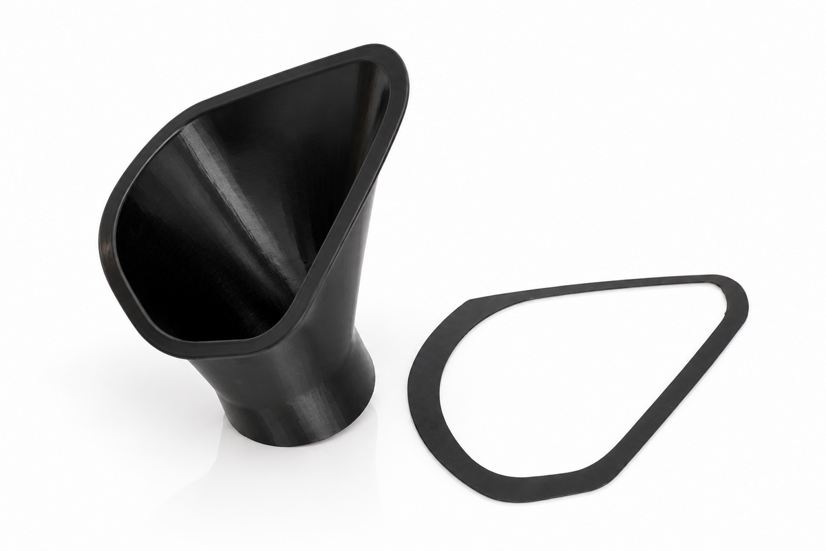 Honda Civic Type R EP3 facelift left headlamp air intake scoop – photo 6