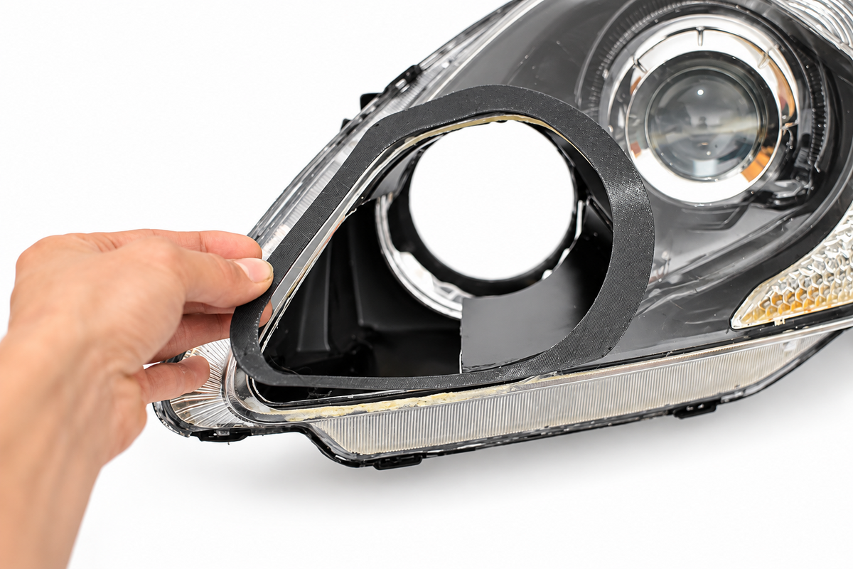 Honda Civic Type R EP3 facelift left headlamp air intake scoop – photo 7