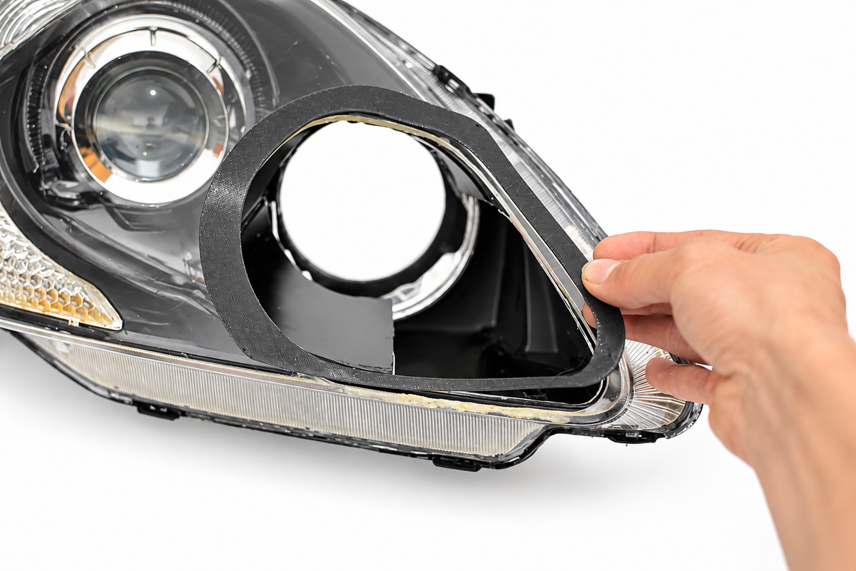 Honda Civic EP2 facelift right headlamp air intake scoop – photo 7