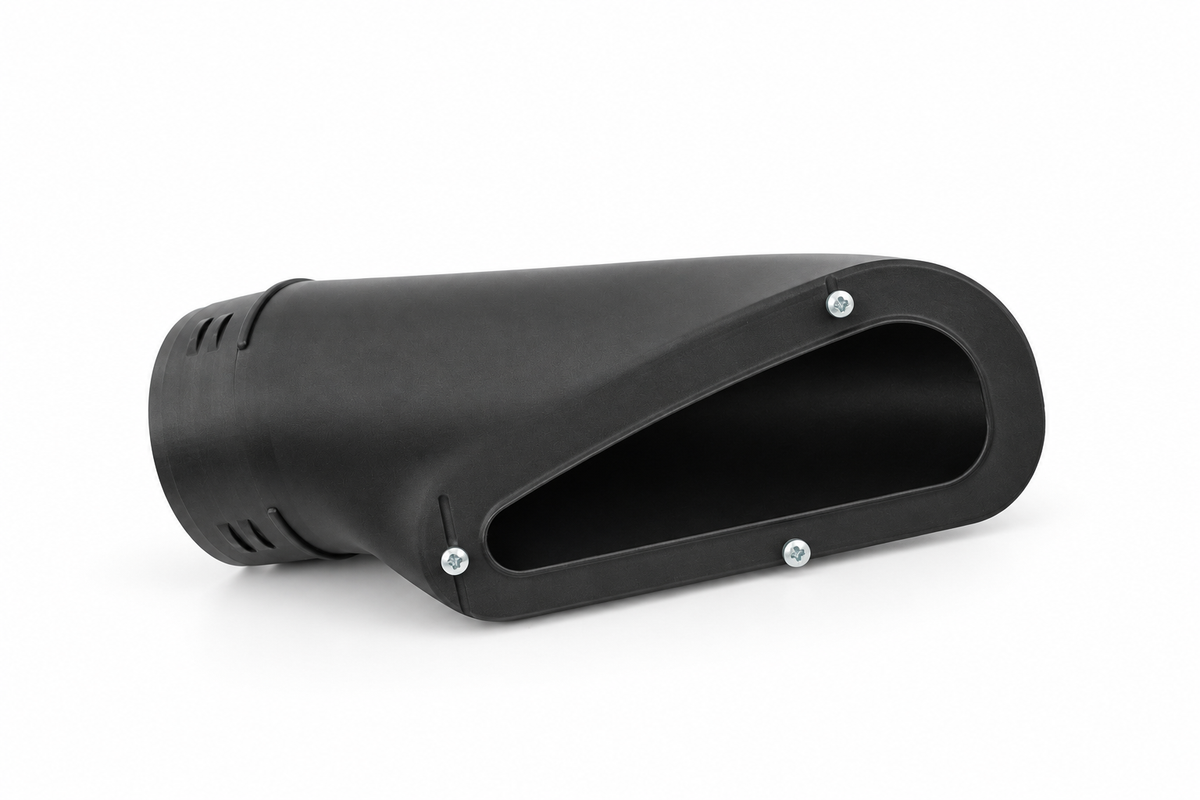 Classic Mini pre-1992 left-hand fresh air intake duct CZH1318 – front view