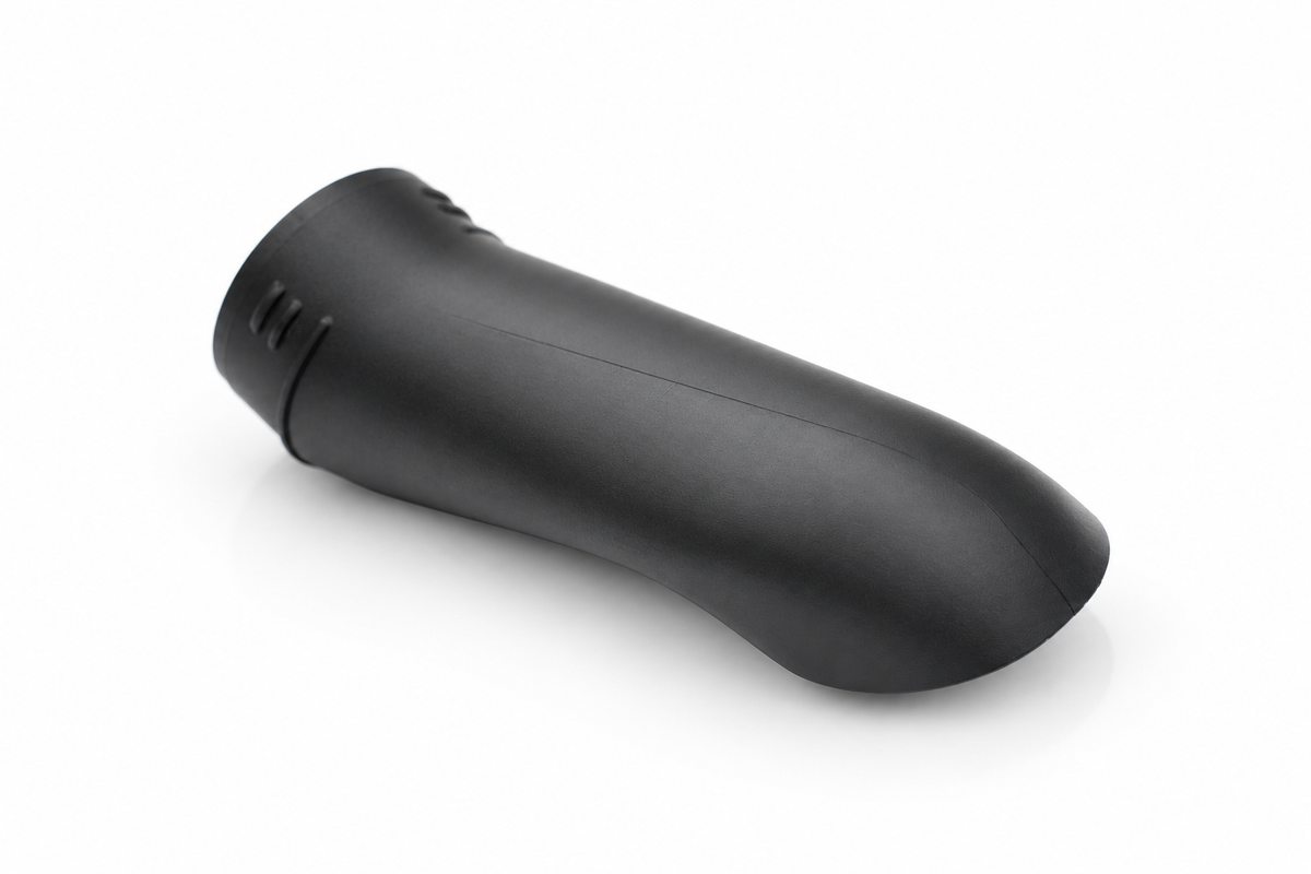 Classic Mini CZH1318 left-hand fresh air intake duct – rear profile