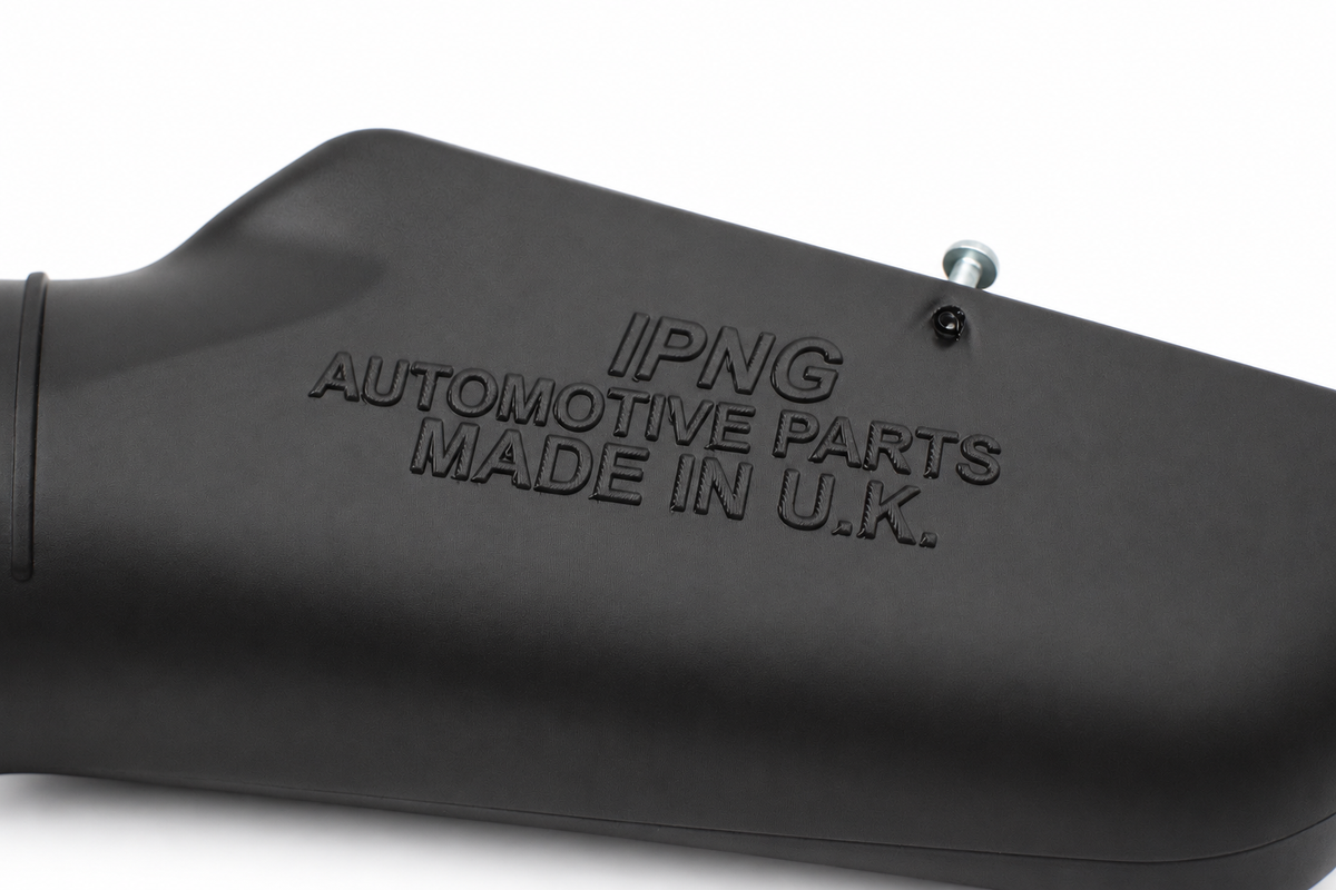 IPNG Automotive Classic Mini CZH1318 fresh air intake duct – made in UK detail