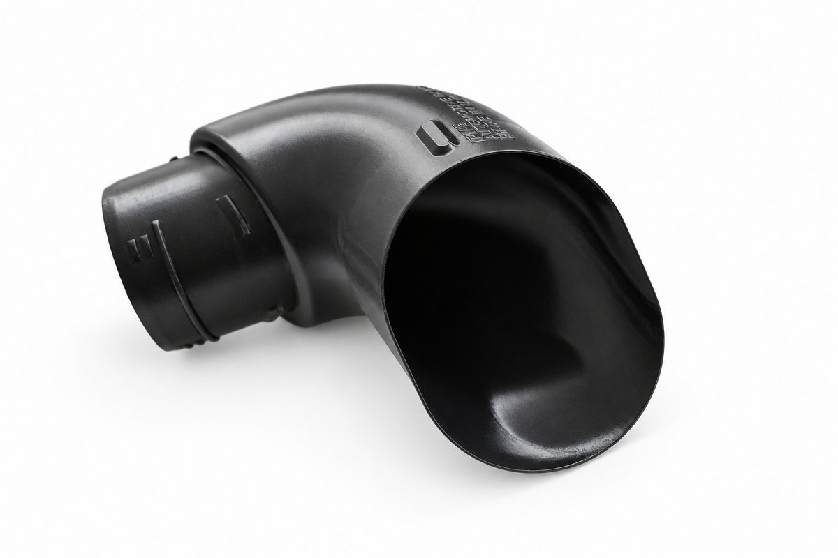 IPNG Classic Mini right-hand fresh air intake scoop – intake opening view