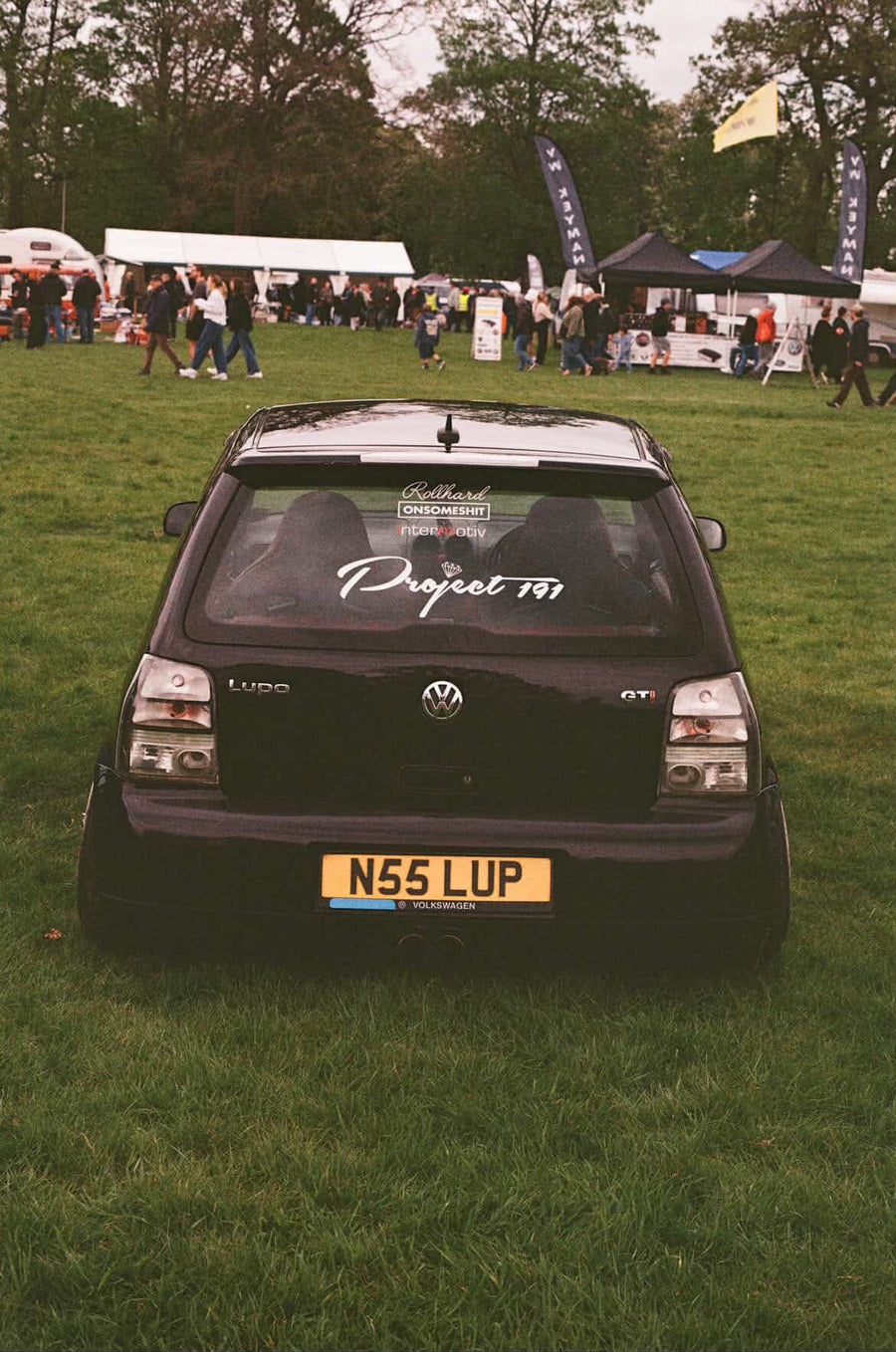 VW Lupo GTI clear LED spoiler brake light fitted – customer vehicle