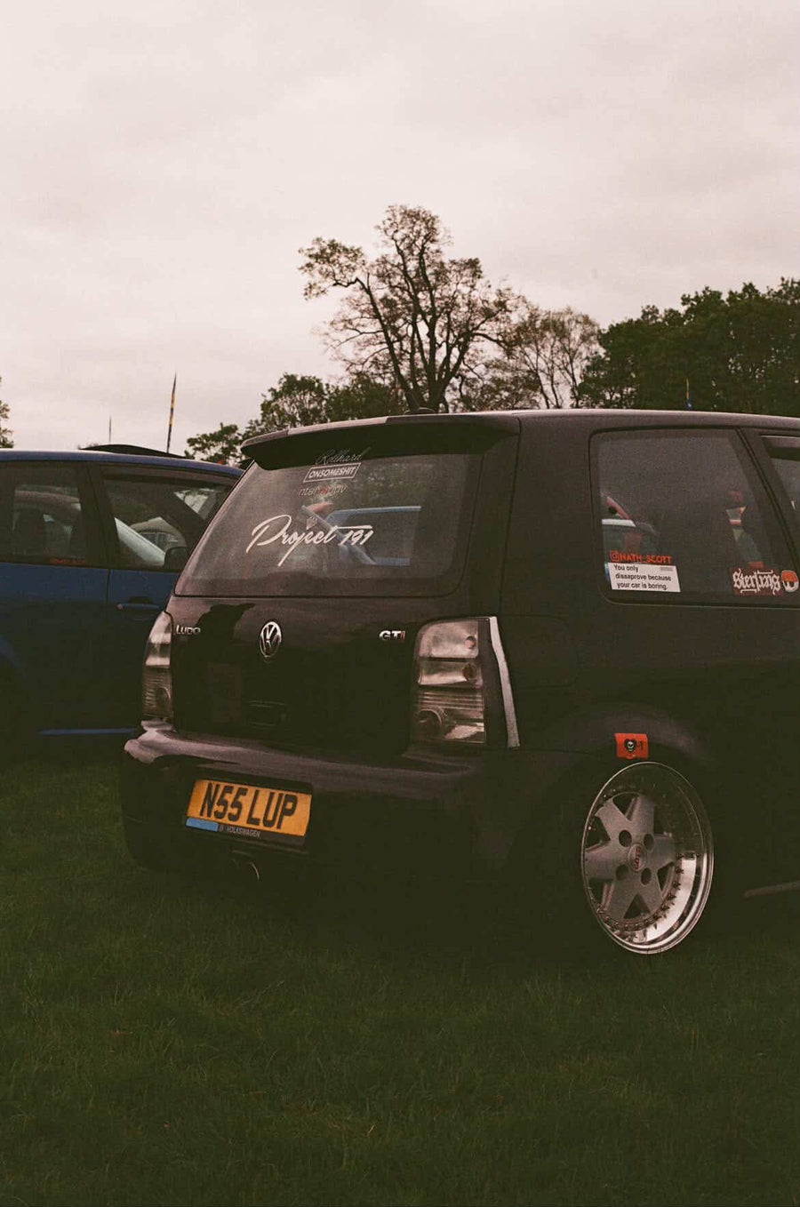 IPNG clear high-level LED brake light installed on VW Lupo GTI