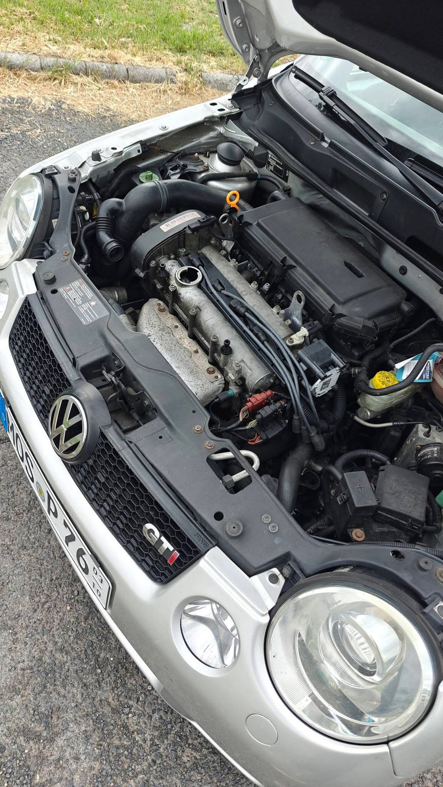 VW Lupo GTI with IPNG honeycomb front grille fitted – customer vehicle