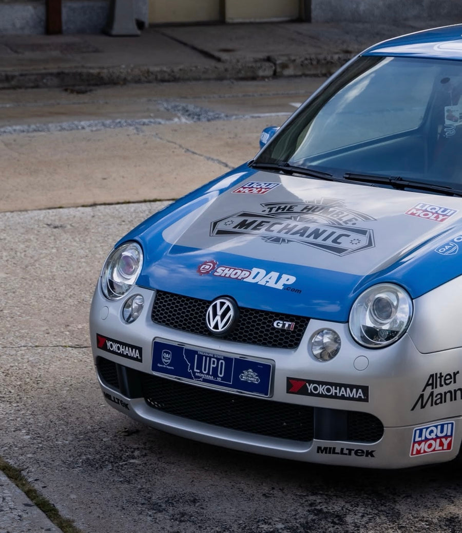 VW Lupo GTI tow eye cover pair fitted – IPNG Automotive customer car